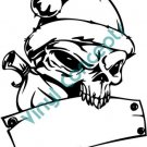 Skull Template #1 (Fantasy & Science Fiction) Decal Sticker