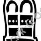 Acati Reed Aztec Ancient Logo Symbol (Decal - Sticker)