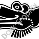 Ehecati Wind Aztec Ancient Logo Symbol (Decal - Sticker)