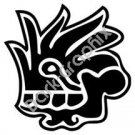 Malinalli Herb Aztec Ancient Logo Symbol (Decal - Sticker)