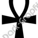 Ankh Symbol of life Egyptian Ancient Logo Symbol (Decal - Sticker)