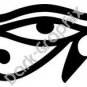 Eye of Horus Egyptian Ancient Logo Symbol (Decal - Sticker)