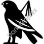 Horus Egyptian Ancient Logo Symbol (Decal - Sticker)