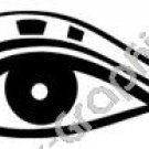 Look, Blink, Be Thankfull Egyptian Ancient Logo Symbol (Decal - Sticker)