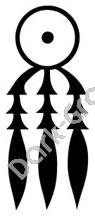 Shine, Beings of Light Egyptian Ancient Logo Symbol (Decal - Sticker)