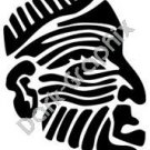 Face 2 Meso Deko Ancient Logo Symbol (Decal - Sticker)