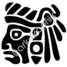 Face 3 Meso Deko Ancient Logo Symbol (Decal - Sticker)