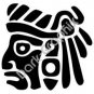 Face 3 Meso Deko Ancient Logo Symbol (Decal - Sticker)