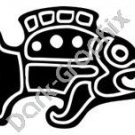 Fish Meso Deko Ancient Logo Symbol (Decal - Sticker)