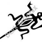 Lizard Meso Deko Ancient Logo Symbol (Decal - Sticker)
