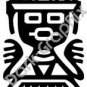 Man Meso Deko Ancient Logo Symbol (Decal - Sticker)