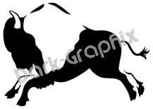 Buffalo Native American Ancient Logo Symbol (Decal - Sticker)