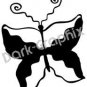 Butterfly Native American Ancient Logo Symbol (Decal - Sticker)