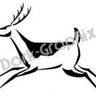 Deer Native American Ancient Logo Symbol (Decal - Sticker)