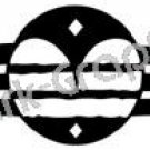 Signal Message Native American Ancient Logo Symbol (Decal - Sticker)
