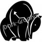 Buffalo Southwest Ancient Logo Symbol (Decal - Sticker)