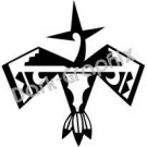 Eagle Southwest Ancient Logo Symbol (Decal - Sticker)