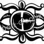 Silver Buckle Southwest Ancient Logo Symbol (Decal - Sticker)