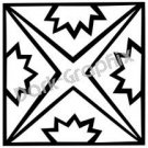 Southwest 13 Ancient Logo Symbol (Decal - Sticker)
