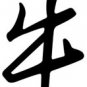 Ox 1 Chinese Zodiac Logo Symbol (Decal - Sticker)