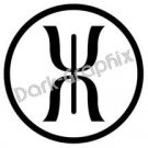 Jupitors staff Astronomy Logo Symbol (Decal - Sticker)