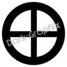 Earth Planet Astronomy Logo Symbol (Decal - Sticker)