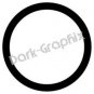 Moon Planet Astronomy Logo Symbol (Decal - Sticker)
