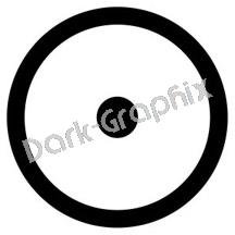 Sun Planet Astronomy Logo Symbol (Decal - Sticker)