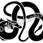Dragon 2 Fantasy Logo Symbol (Decal - Sticker)