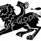Chimera Mythical Fantasy Logo Symbol (Decal - Sticker)