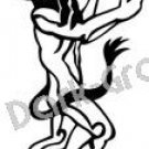 Minotaur Mythical Fantasy Logo Symbol (Decal - Sticker)