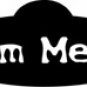 Beam Me Up Alien Fantasy Logo Symbol (Decal - Sticker)