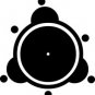 Crop Circle 5 Alien Fantasy Logo Symbol (Decal - Sticker)