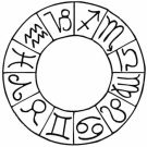 Zodiac Circular Logo Symbol (Decal - Sticker)
