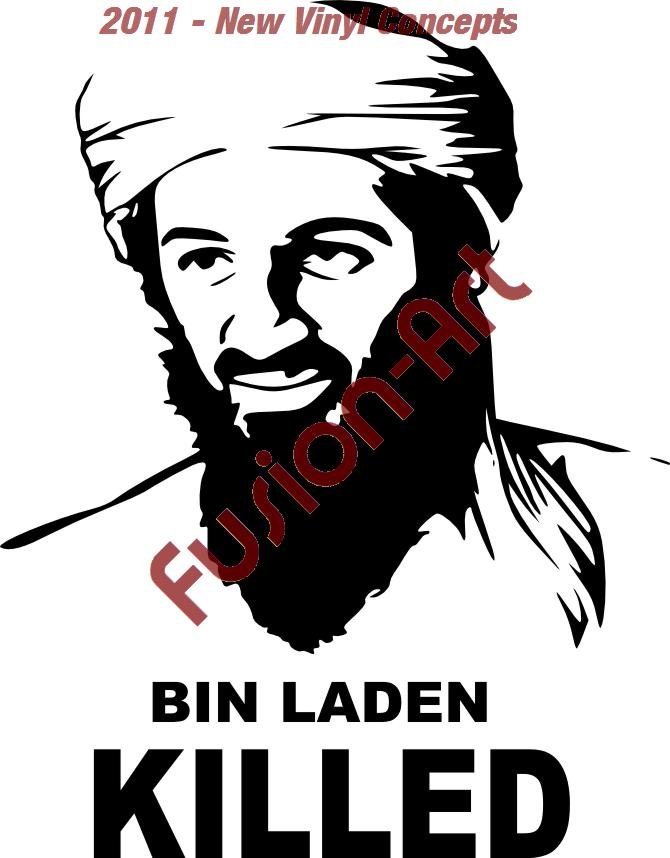 Bin Laden Killed (Decal - Sticker)