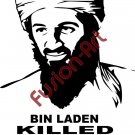 Bin Laden its about time Killed (Decal - Sticker)