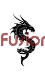 Tribal Dragon Style 12 (Decal - Sticker)