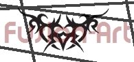 Tribal Tattoo Design Element Style 13 (Decal - Sticker)