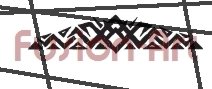 Tribal Tattoo Design Element Style 20 (Decal - Sticker)