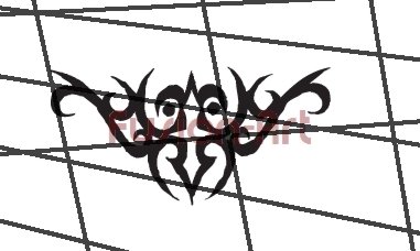 Tribal Tattoo Design Element Style 28 (Decal - Sticker)