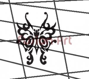 Tribal Tattoo Design Element Style 34 (Decal - Sticker)