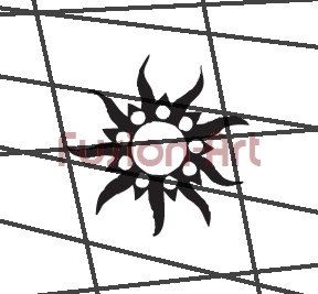 Tribal Tattoo Design Element Style 35 (Decal - Sticker)