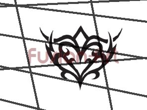 Tribal Tattoo Design Element Style 44 (Decal - Sticker)