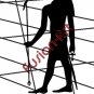 Egyptian God Anubis Silhouette  (Decal - Sticker)