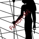 Egyptian God Bast Silhouette (Decal - Sticker)