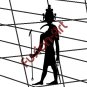 Egyptian God Thoth Silhouette (Decal - Sticker)