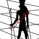 Egyptian God Horus Silhouette (Decal - Sticker)