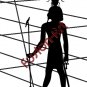Egyptian God Kheper Silhouette (Decal - Sticker)
