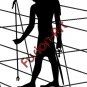 Egyptian God Khnemu Silhouette (Decal - Sticker)