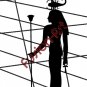Egyptian God Selket Silhouette (Decal - Sticker)